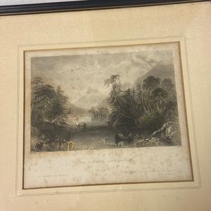 Bartlett Lake George Barrows print